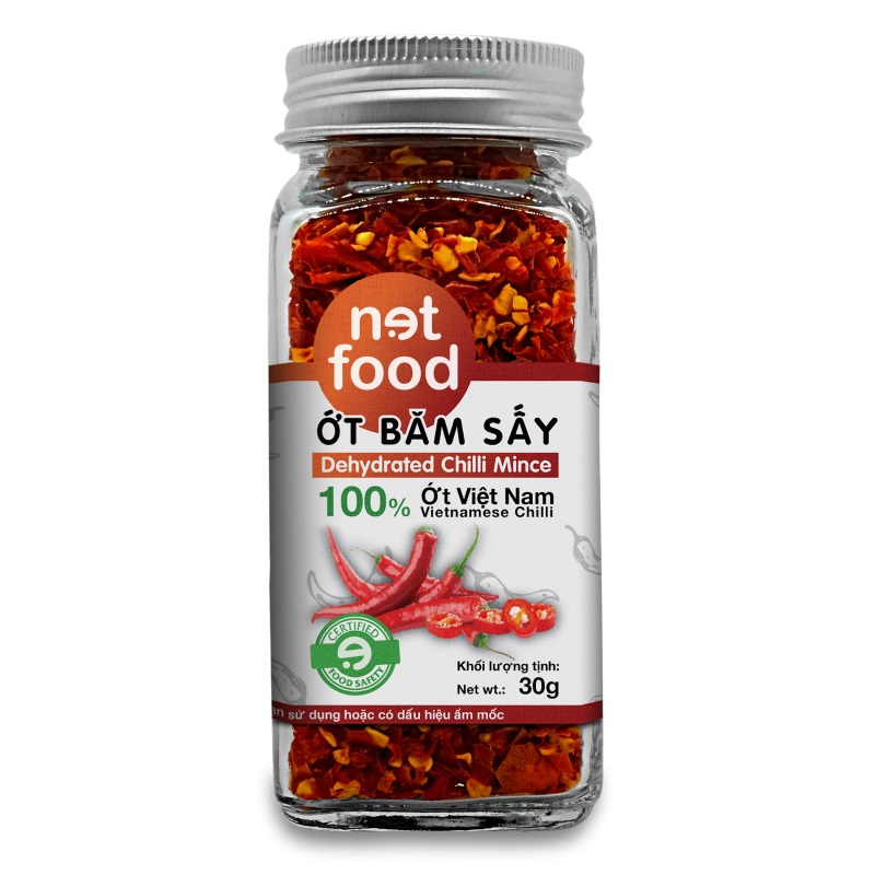 Ớt băm sấy
